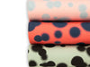 Baumwolljersey Blur Print Dots mint
