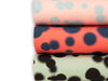 Baumwolljersey Blur Print Dots rosa