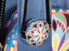 Baumwoll Canvas Panel Boho Bag by Jolijou 100cm