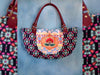 Baumwoll Canvas Panel Boho Bag by Jolijou 100cm