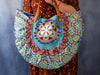 Baumwoll Canvas Panel Boho Bag by Jolijou 100cm