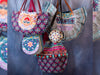 Baumwoll Canvas Panel Boho Bag by Jolijou 100cm