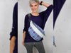 Baumwoll Canvas Panel Boho Bag by Jolijou 100cm