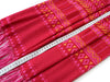 Reststück 93cm - Hamburger Liebe Fringe Me Geometric Red mit Fransenborte