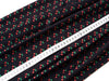 Reststück 288cm - Hamburger Liebe Fringe Me Cherry mit Fransenborte