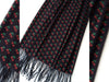 Reststück 288cm - Hamburger Liebe Fringe Me Cherry mit Fransenborte