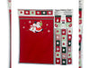 Steinbeck DIY Baumwollcanvas Happy Christmas Classic rot-weiß-grün Panel 140cm
