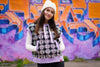 1m Flach- und Hoodiekordel Cord Me Midnight glicine 12mm