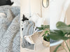 Hamburger Liebe Sweet Home Snuggle Step mittelgrau melange-schwarz
