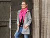 Hamburger Liebe Sweet Home Snuggle Step mittelgrau melange-schwarz
