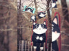 Baumwoll Canvas Panel Tierbeutel DIY Katze by Käselotti 80cm